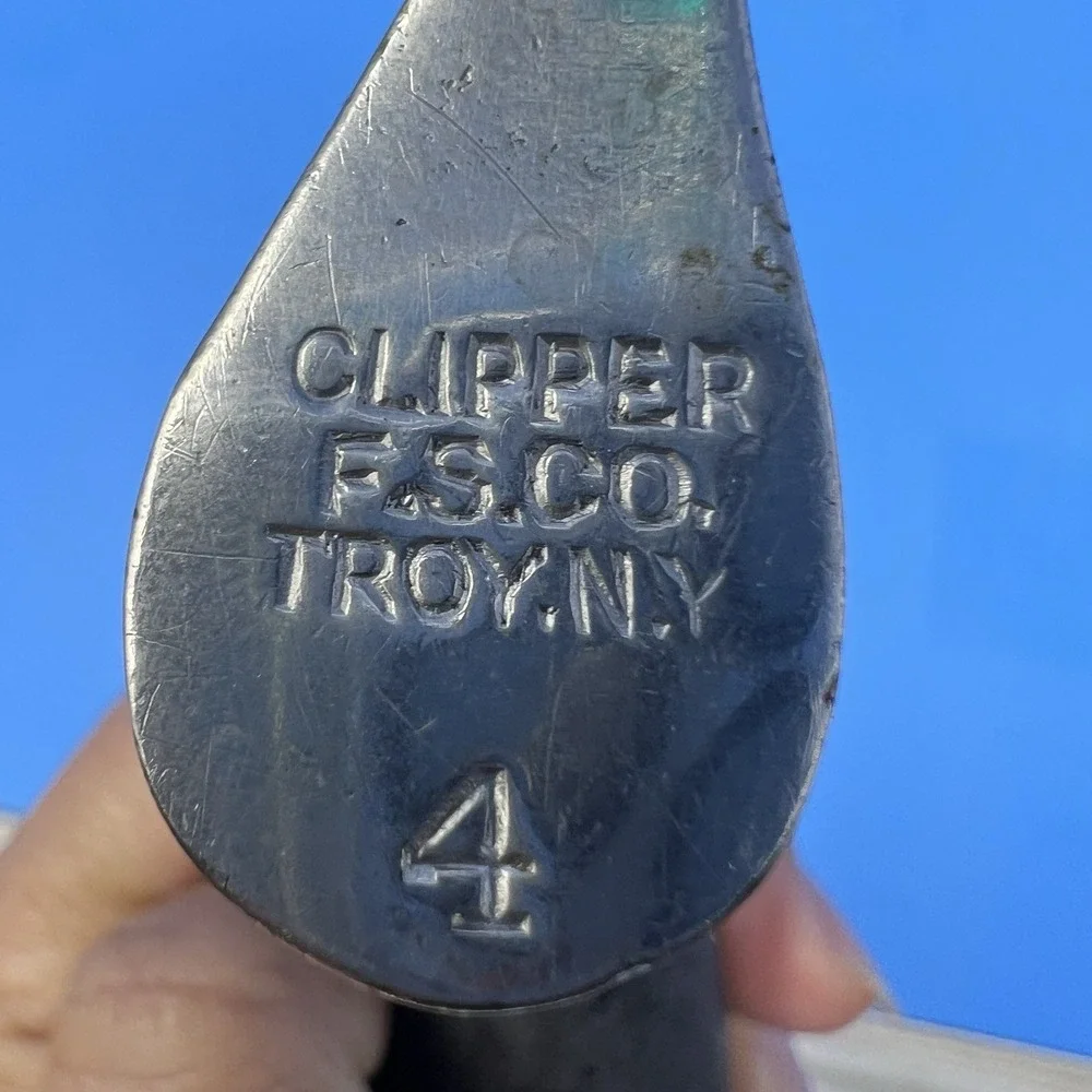 Antique‎ Ice Cream Scoop Clipper FS Co Troy NY #4 1915 Metal Disher Tool